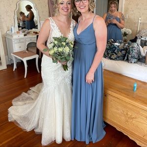 David’s bridal bridesmaid dress